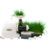 Compact wheatgrass juicer